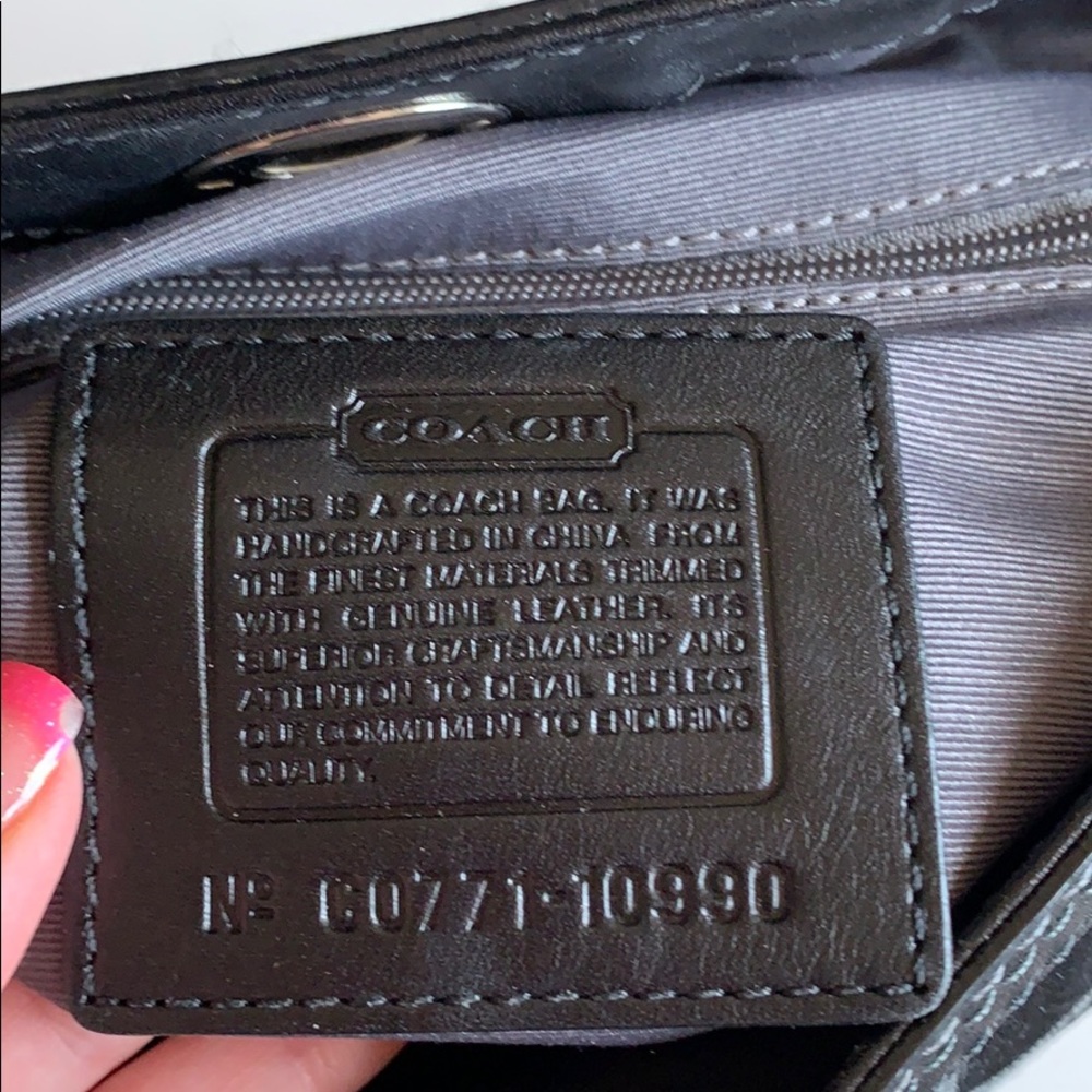 Coach black bag - Picture 4 of 5